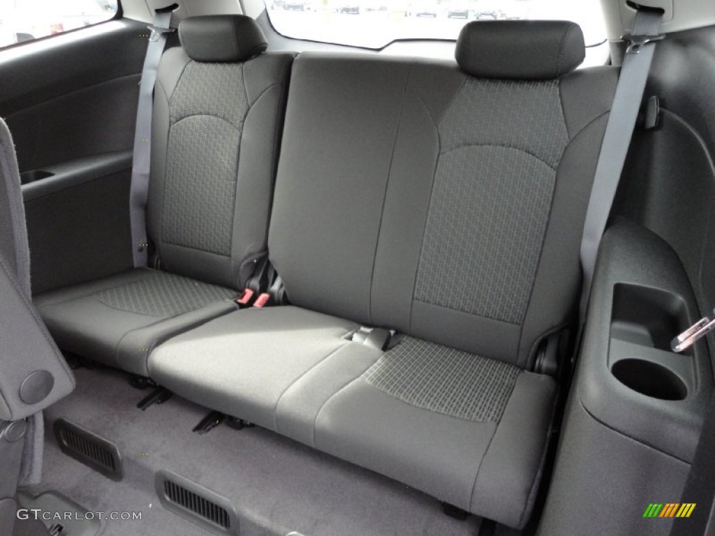 Ebony Interior 2012 Chevrolet Traverse LT AWD Photo #55234597