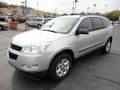 2012 Silver Ice Metallic Chevrolet Traverse LS AWD  photo #3