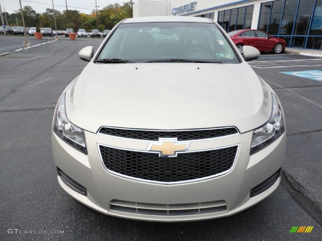 2012 Cruze Eco - Gold Mist Metallic / Jet Black photo #2