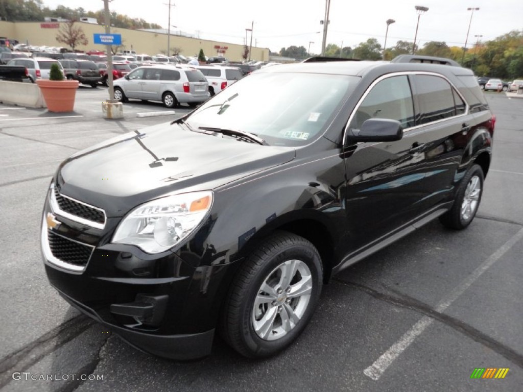 Black Granite Metallic 2012 Chevrolet Equinox LT AWD Exterior Photo #55235284
