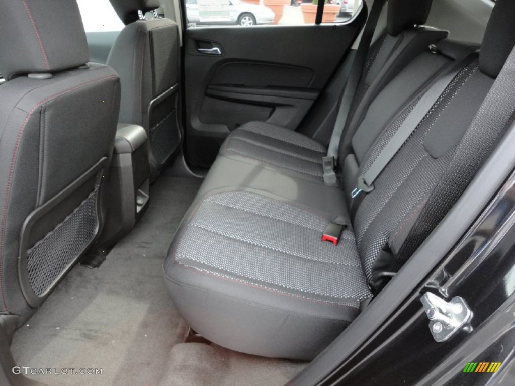 Jet Black Interior 2012 Chevrolet Equinox LT AWD Photo #55235317