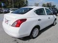 2012 Fresh Powder White Nissan Versa 1.6 S Sedan  photo #5