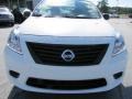 2012 Fresh Powder White Nissan Versa 1.6 S Sedan  photo #8