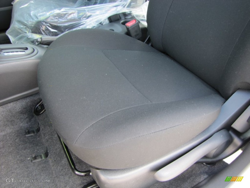 2012 Versa 1.6 S Sedan - Fresh Powder White / Charcoal photo #10