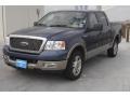 2005 Medium Wedgewood Blue Metallic Ford F150 Lariat SuperCrew  photo #3