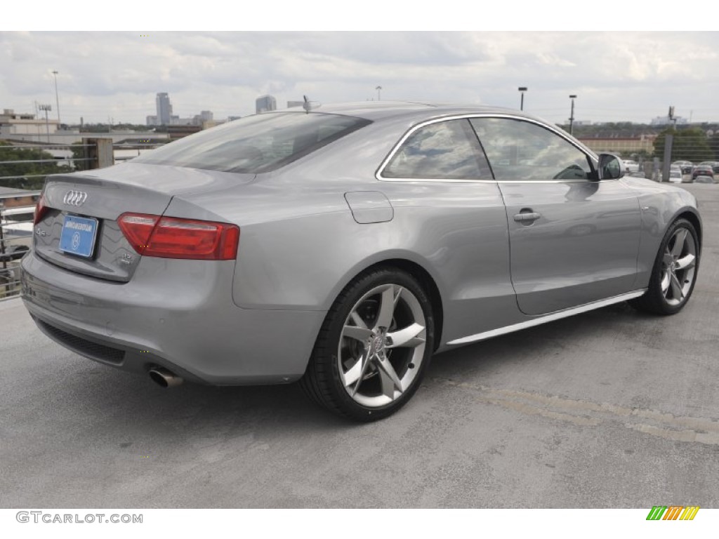 Quartz Grey Metallic 2009 Audi A5 3.2 quattro Coupe Exterior Photo #55237045