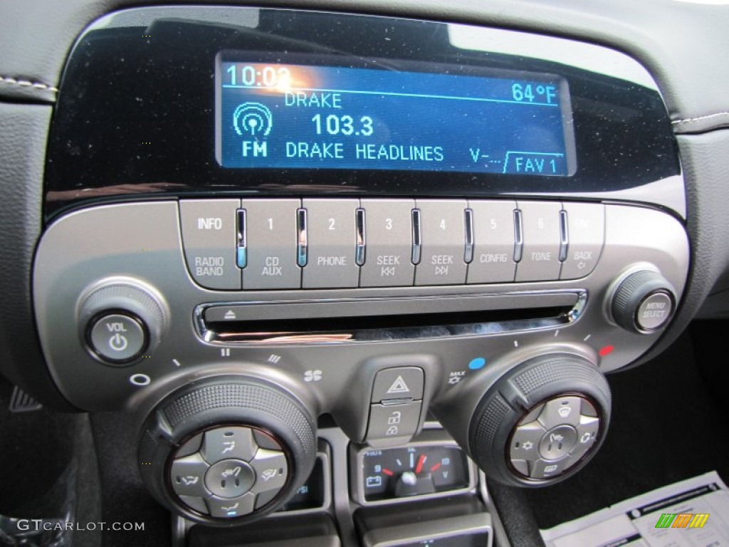 2012 Chevrolet Camaro SS Convertible Audio System Photo #55237580