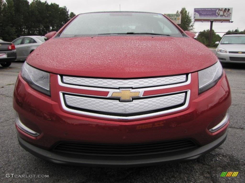 Crystal Red Tintcoat 2012 Chevrolet Volt Hatchback Exterior Photo #55237629