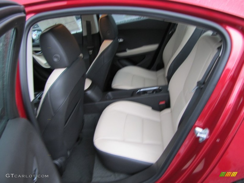 Light Neutral/Dark Accents Interior 2012 Chevrolet Volt Hatchback Photo #55237720