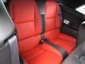Inferno Orange/Black 2012 Chevrolet Camaro LT Convertible Interior Color