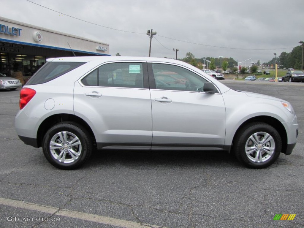 Silver Ice Metallic 2012 Chevrolet Equinox LS Exterior Photo #55237993