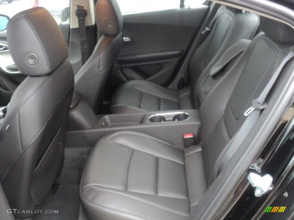 Jet Black/Dark Accents Interior 2012 Chevrolet Volt Hatchback Photo #55238464