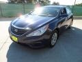 Indigo Blue Pearl - Sonata GLS Photo No. 7