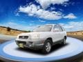 2004 Nordic White Hyundai Santa Fe GLS  photo #1