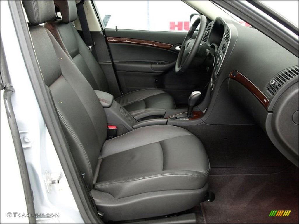Black Interior 2010 Saab 9-3 2.0T Sport Sedan XWD Photo #55239169