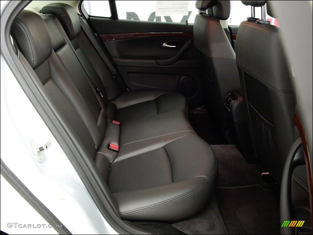 Black Interior 2010 Saab 9-3 2.0T Sport Sedan XWD Photo #55239175