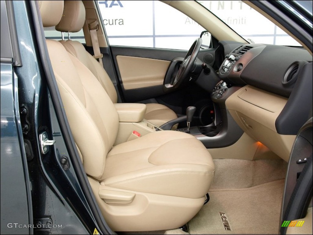 Sand Beige Interior 2009 Toyota RAV4 Limited 4WD Photo #55239529
