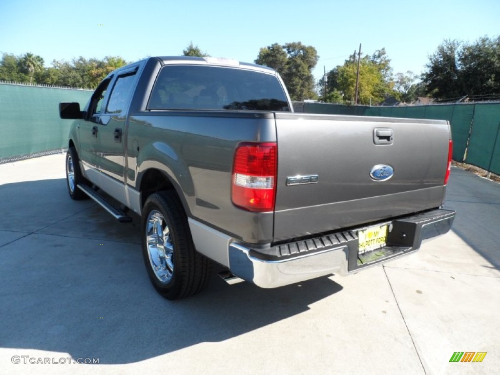 2006 F150 XLT SuperCrew - Dark Shadow Grey Metallic / Medium/Dark Flint photo #5