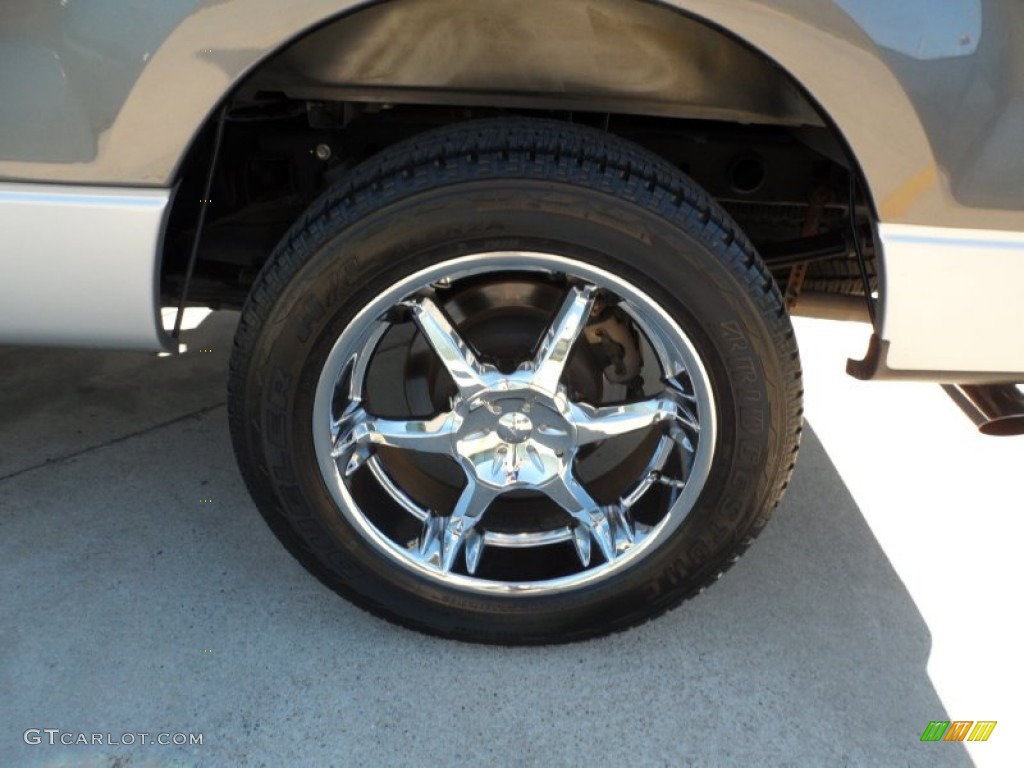 2006 F150 XLT SuperCrew - Dark Shadow Grey Metallic / Medium/Dark Flint photo #13