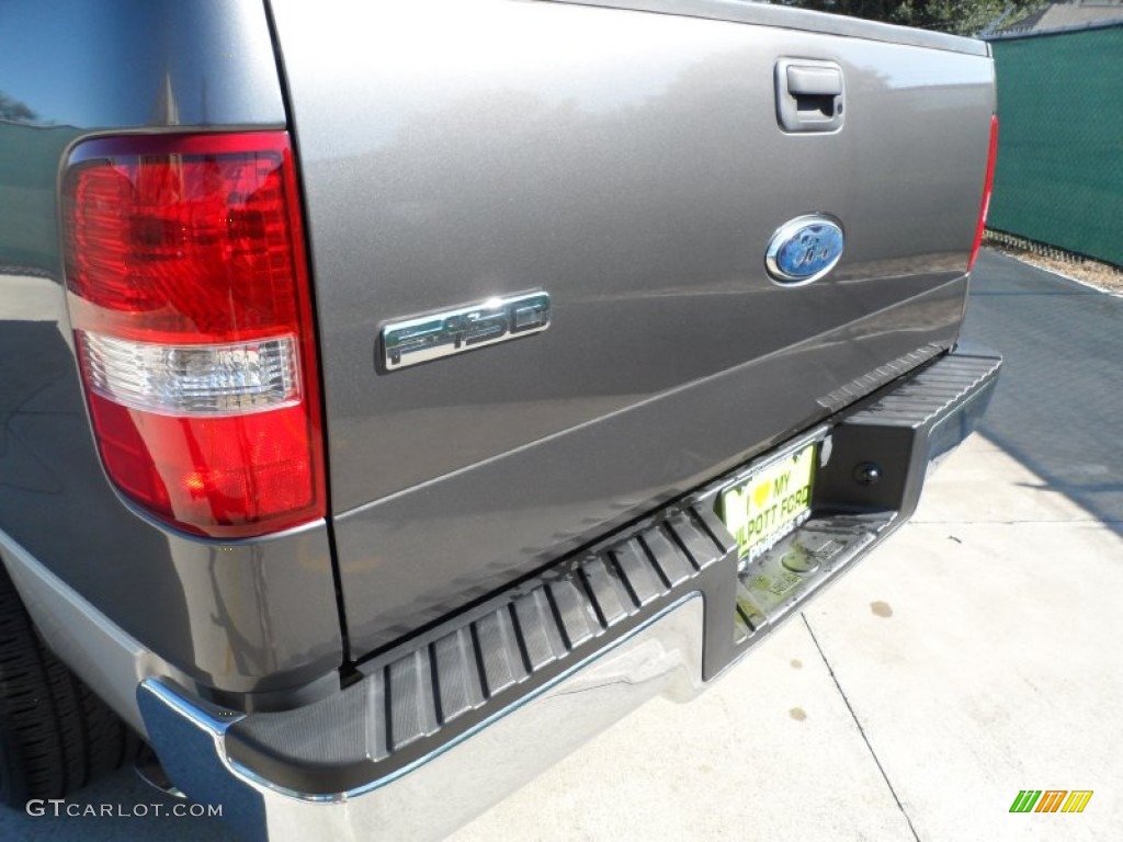 2006 F150 XLT SuperCrew - Dark Shadow Grey Metallic / Medium/Dark Flint photo #19