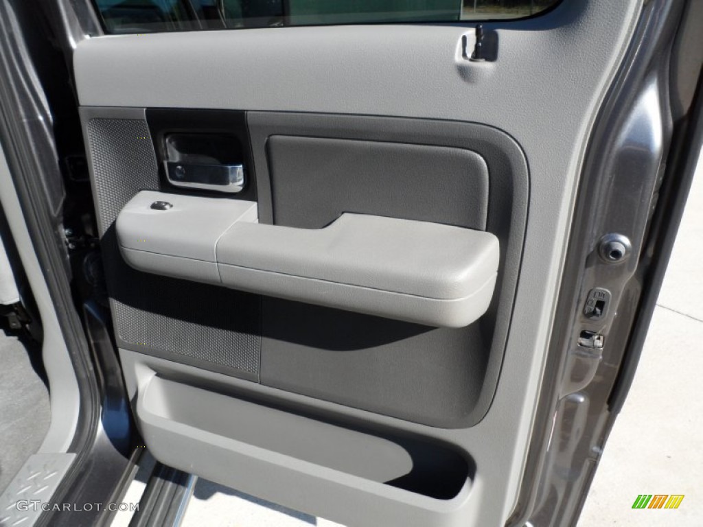 2006 F150 XLT SuperCrew - Dark Shadow Grey Metallic / Medium/Dark Flint photo #25