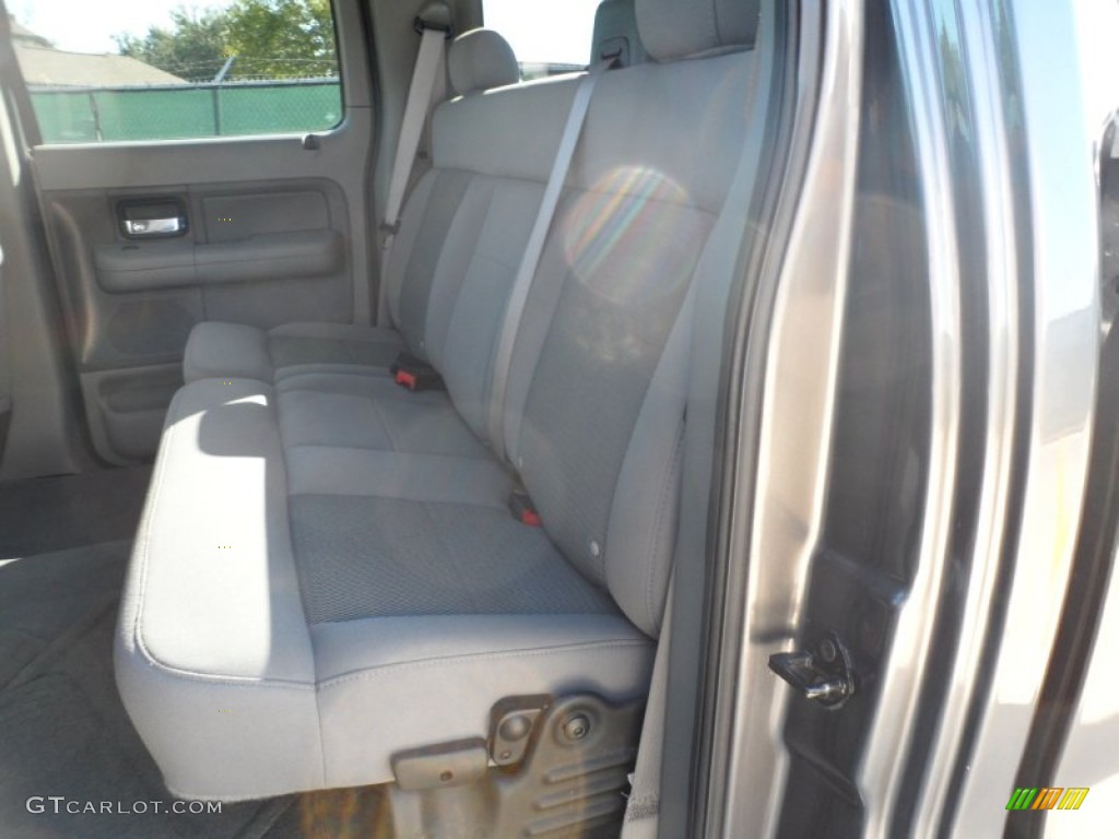 2006 F150 XLT SuperCrew - Dark Shadow Grey Metallic / Medium/Dark Flint photo #28