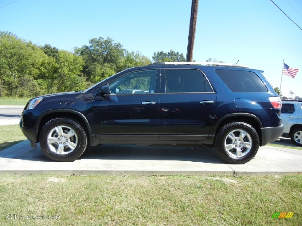 Deep Blue Metallic 2012 GMC Acadia SLE Exterior Photo #55240900