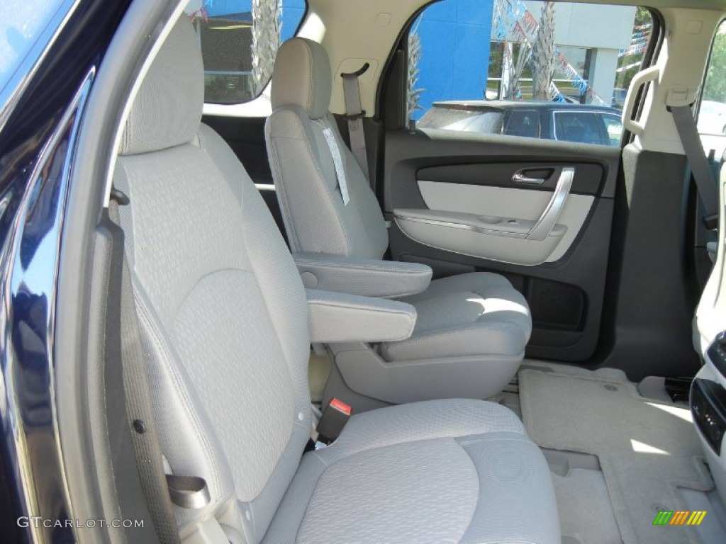 Light Titanium Interior 2012 GMC Acadia SLE Photo #55240924