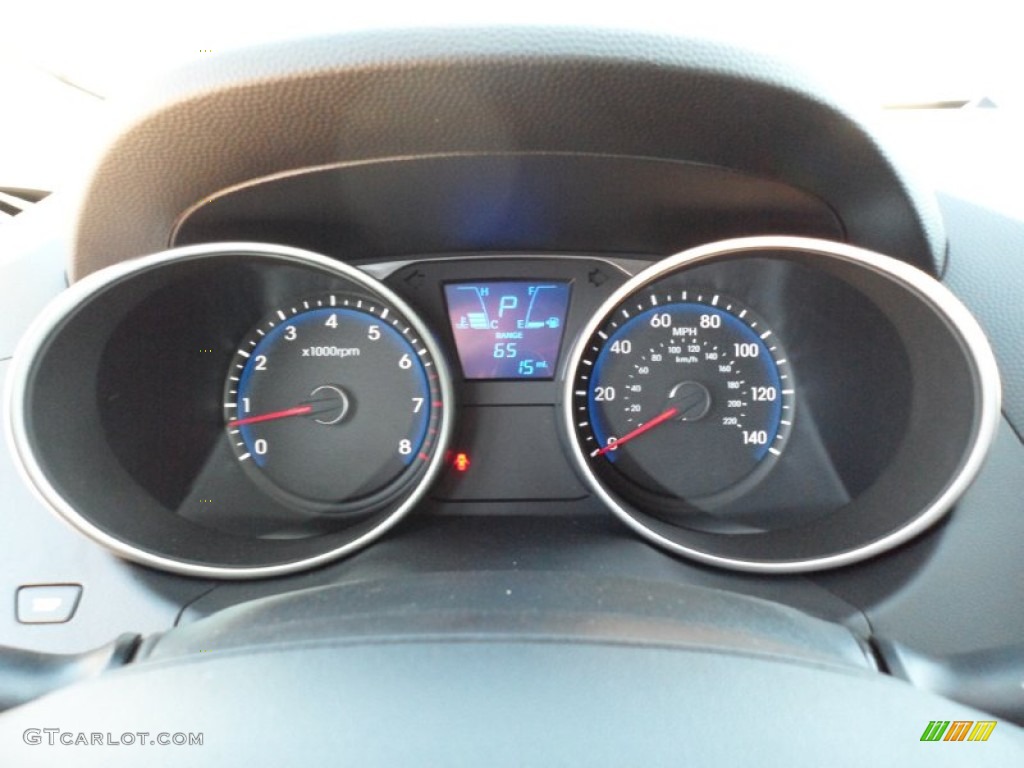 2012 Hyundai Tucson GLS Gauges Photo #55242112