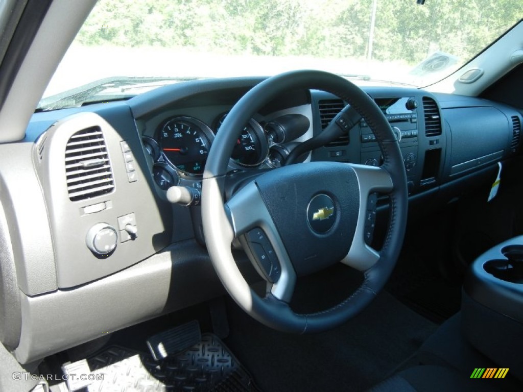 2011 Silverado 1500 LT Crew Cab - Black / Ebony photo #8