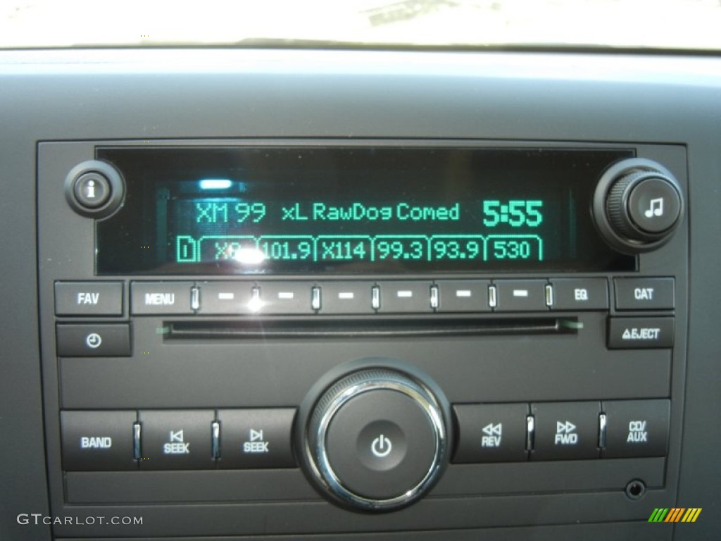 2011 Silverado 1500 LT Crew Cab - Sheer Silver Metallic / Ebony photo #12
