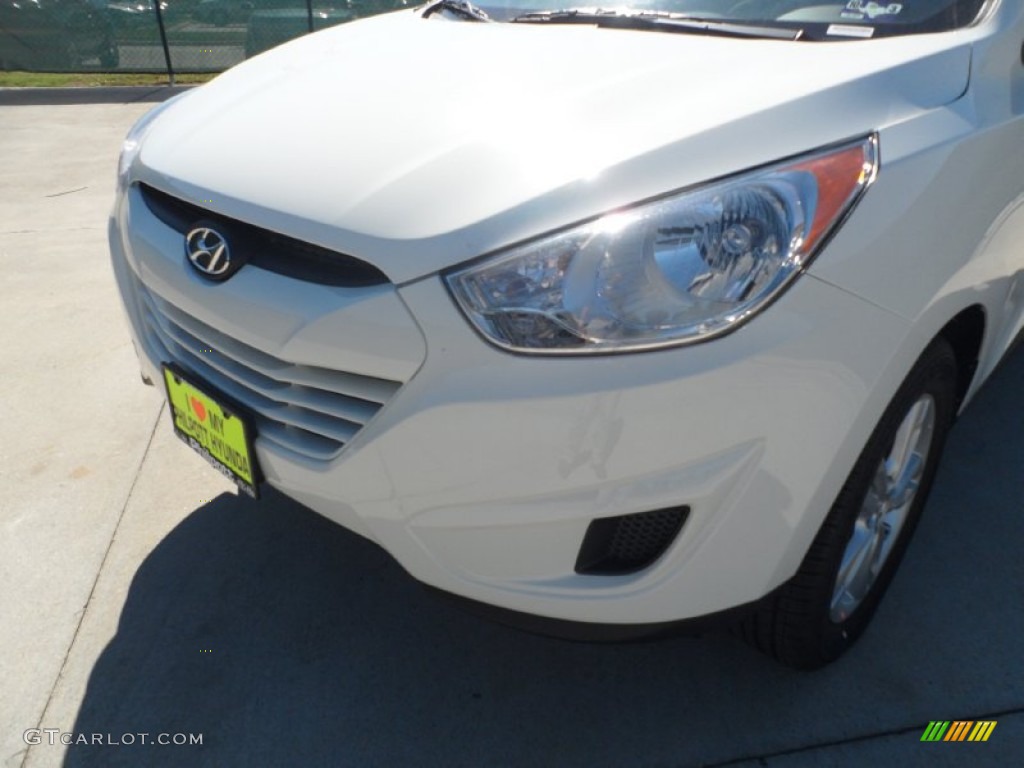 Cotton White 2012 Hyundai Tucson GLS Exterior Photo #55242565