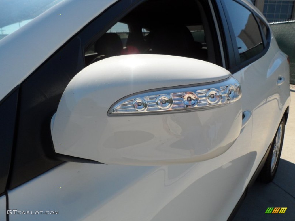 Cotton White 2012 Hyundai Tucson GLS Exterior Photo #55242583