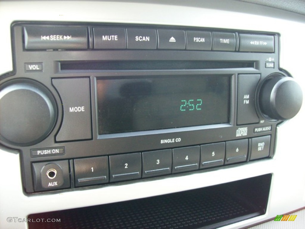 2008 Dodge Ram 3500 SLT Quad Cab 4x4 Audio System Photo #55242685