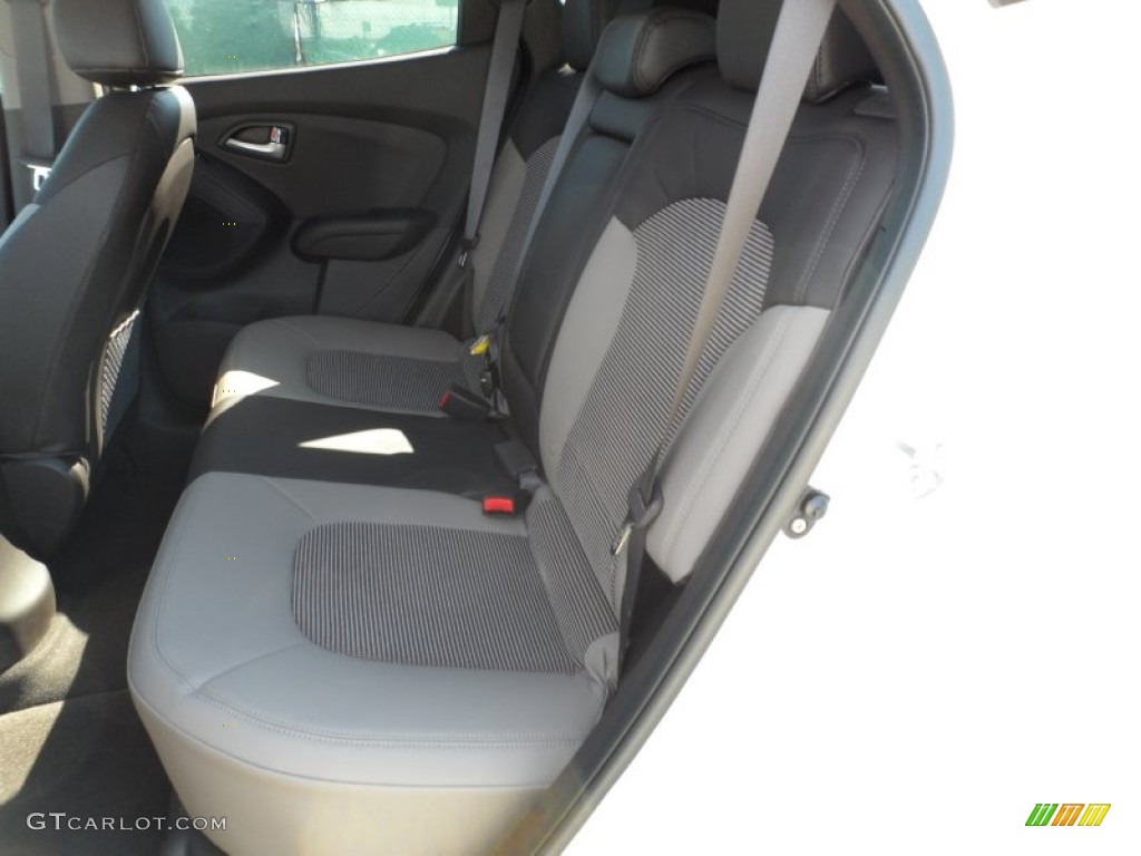 Taupe Interior 2012 Hyundai Tucson GLS Photo #55242688