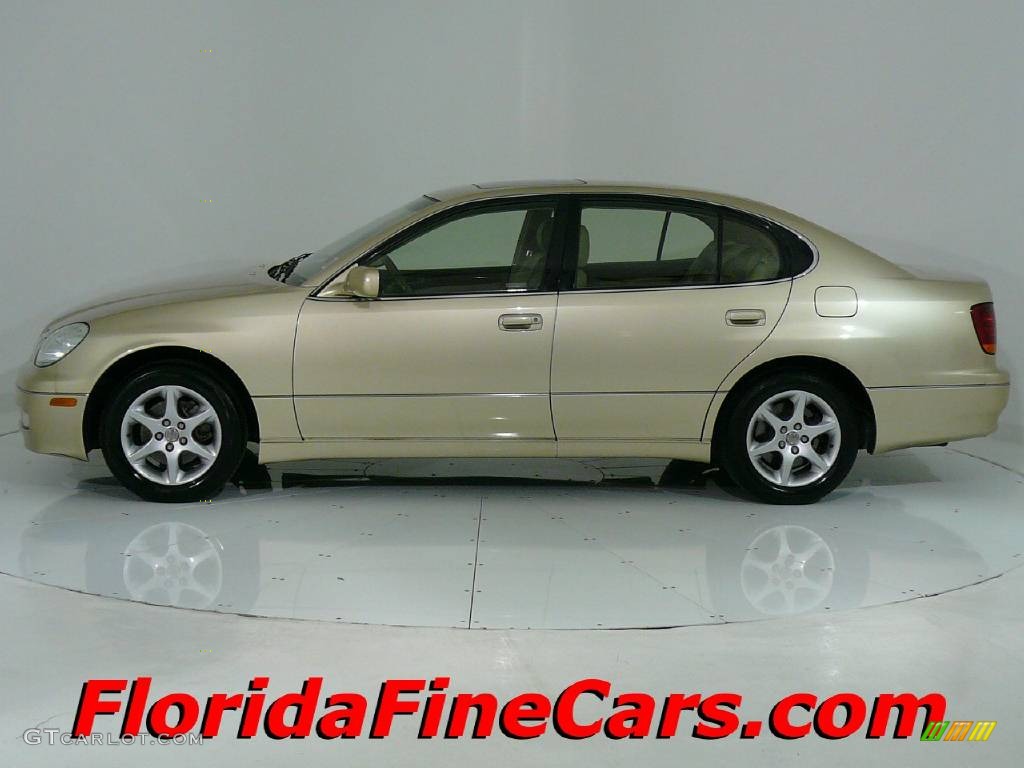 2004 GS 300 - Mystic Gold Metallic / Ivory photo #3