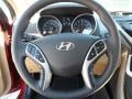 Beige Steering Wheel Photo for 2012 Hyundai Elantra #55243081