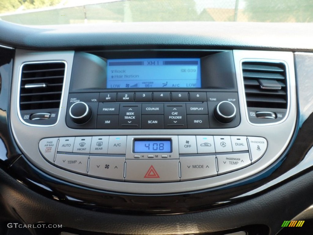 2012 Hyundai Genesis 3.8 Sedan Controls Photo #55243708