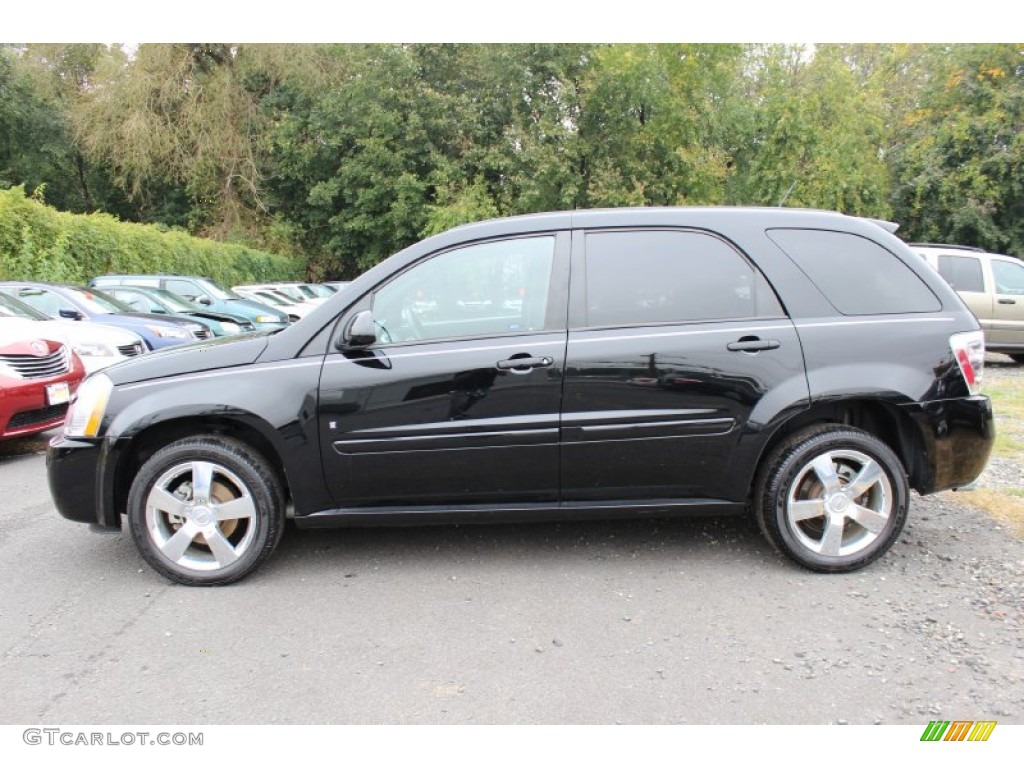 Black 2008 Chevrolet Equinox Sport Exterior Photo #55243762