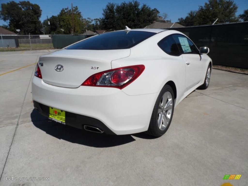 Karussell White 2012 Hyundai Genesis Coupe 2.0T Premium Exterior Photo #55243798