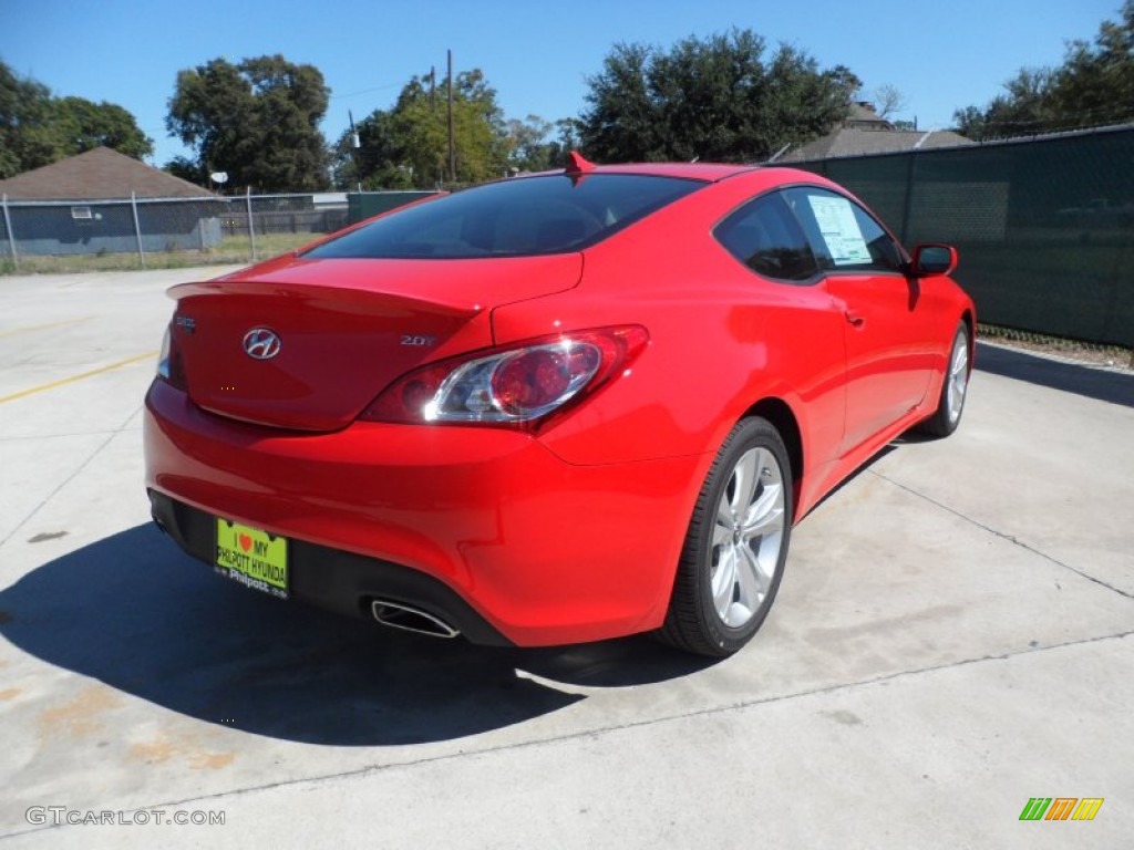 Tsukuba Red 2012 Hyundai Genesis Coupe 2.0T Exterior Photo #55244089