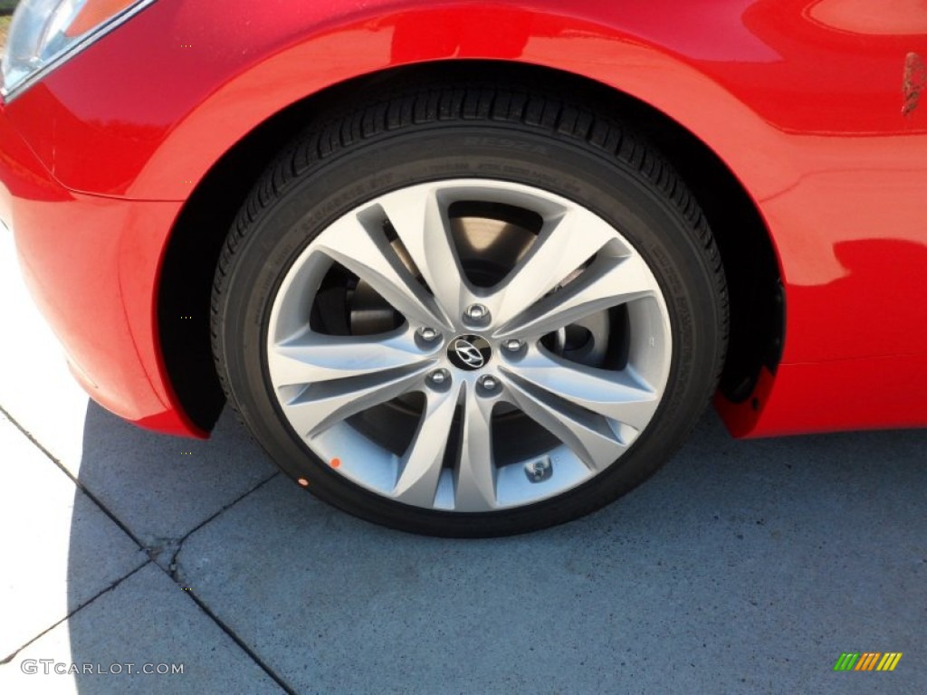 2012 Hyundai Genesis Coupe 2.0T Wheel Photo #55244170