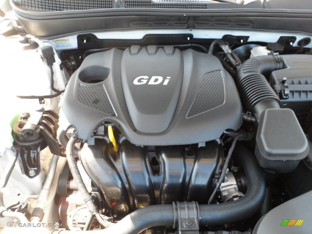 2012 Hyundai Sonata Limited 2.4 Liter GDI DOHC 16-Valve D-CVVT 4 Cylinder Engine Photo #55244842