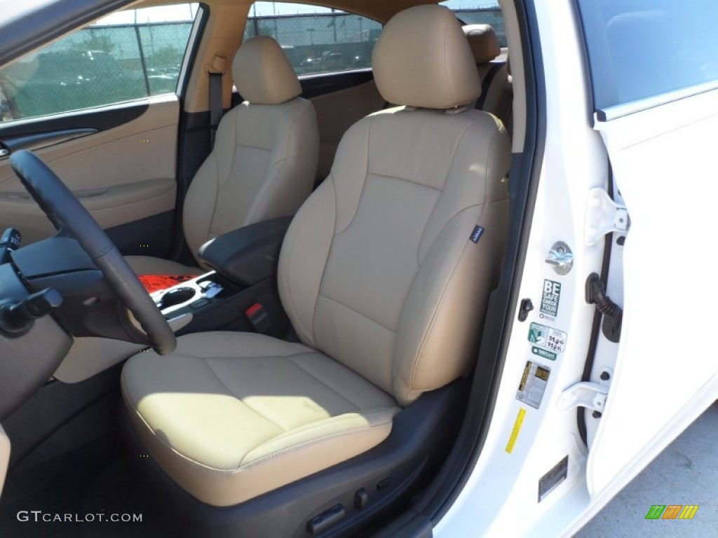 Camel Interior 2012 Hyundai Sonata Limited Photo #55244893
