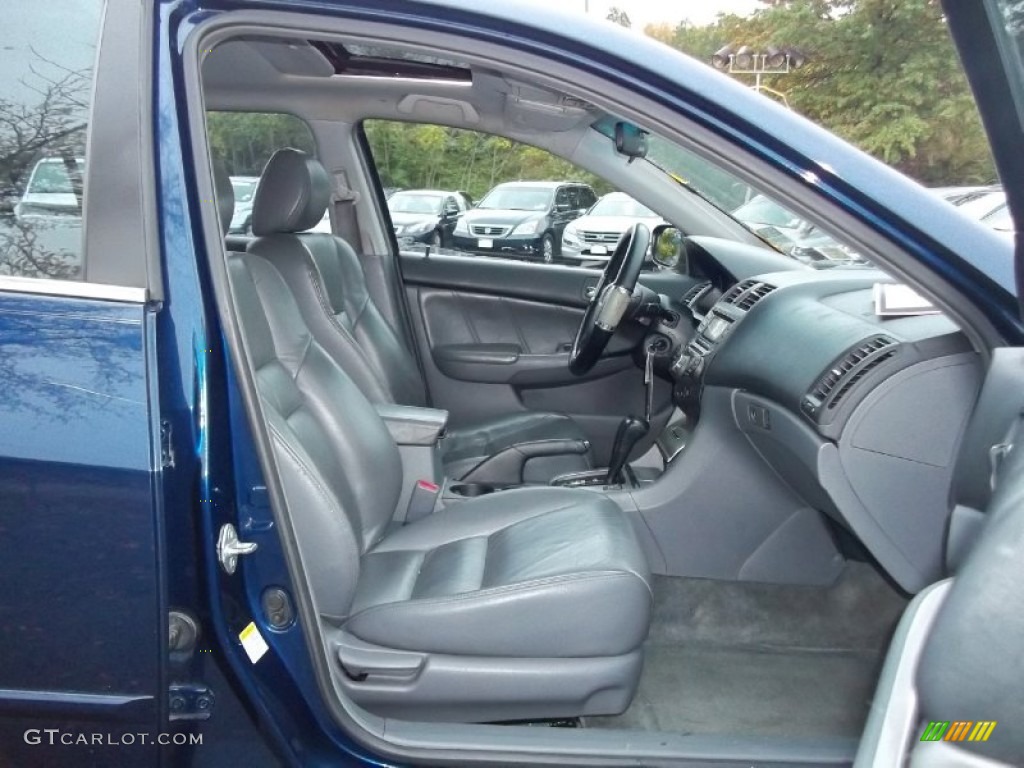 2003 Accord EX Sedan - Eternal Blue Pearl / Black photo #11