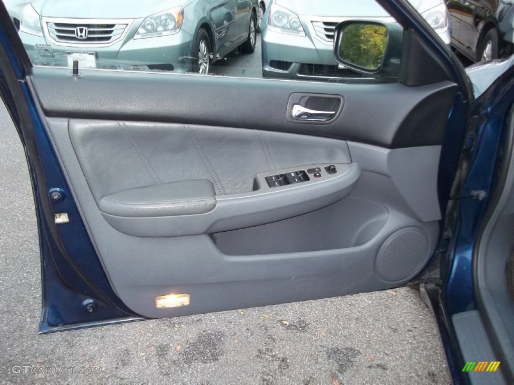2003 Accord EX Sedan - Eternal Blue Pearl / Black photo #14