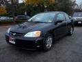 Nighthawk Black Pearl - Civic LX Coupe Photo No. 2