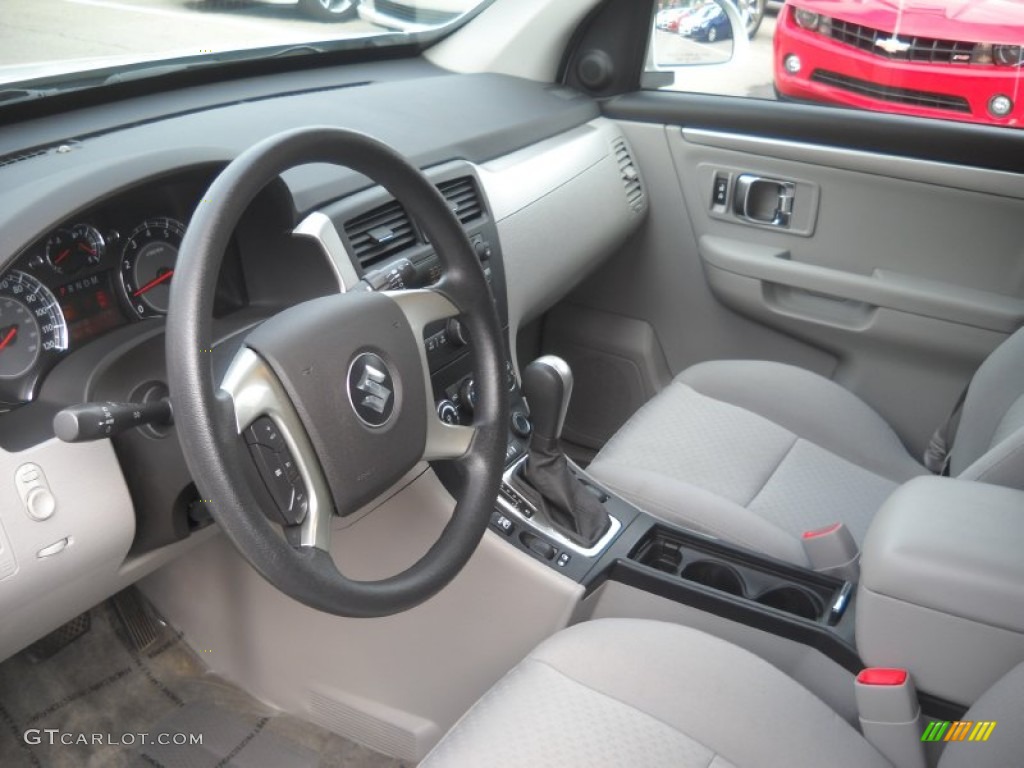 Grey Interior 2008 Suzuki XL7 AWD Photo #55245890