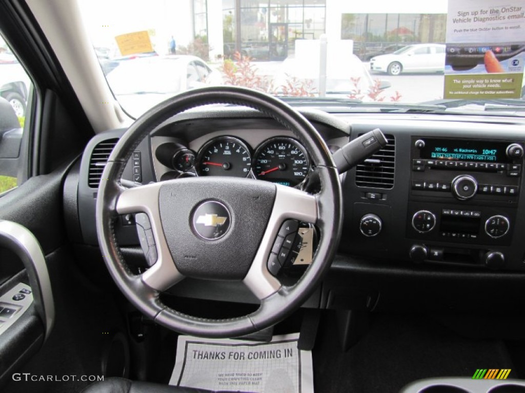 2008 Silverado 1500 LT Extended Cab 4x4 - Blue Granite Metallic / Ebony photo #4