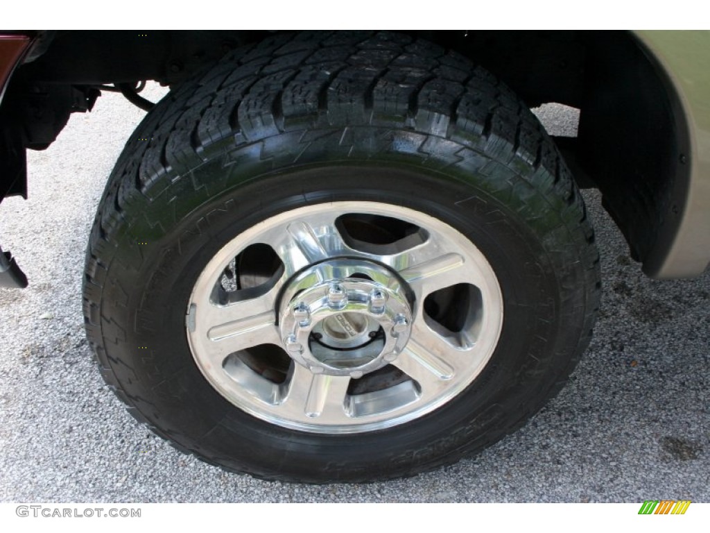 2005 Ford F250 Super Duty Lariat Crew Cab 4x4 Wheel Photo #55247301